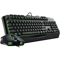 Cooler Master Devastator II SGB-3032-KKMF1-US Keyboard - USB 2.0 Cable Black - USB 2.0 Cable Optical - 2000 dpi - 6 Button - Scroll Wheel - QWERTY - Black - Stop, Play/Pause, Previous Track, Next Trac