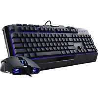 Cooler Master Devastator II SGB-3030-KKMF1-US Keyboard - USB 2.0 Cable English - Black - USB 2.0 Cable Optical - 2000 dpi - 6 Button - Scroll Wheel - QWERTY - Black - Stop, Play/Pause, Previous Track,