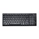 Cooler Master MasterKeys Pro M White Mechanical Gaming Keyboard, Cherry MX Blue Switches, Per-Key White LED Lighting, TenKey