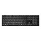 Cooler Master MasterKeys Pro L White Mechanical Gaming Keyboard, Cherry MX Red Switches, Per-Key White LED Lighting, Full Size - SGK-4070-KKCR1-US