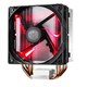 Cooler Master Hyper 212 LED CPU Cooler with PWM Fan, Four Direct Contact Heat Pipes, Unique Blade Design and Red LEDs