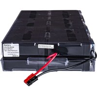 CyberPower RB1290X6B UPS Battery Pack - 9000 mAh - 12 V DC - Sealed Lead Acid - User Replaceable