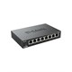 D-Link DGS-108 8 Port Gigabit Unmanaged Metal Desktop Switch - 8 Port Gigabit Unmanaged Metal Desktop Switch