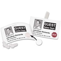 Dymo Time Expiring Adhesive Badges - 2.25" Width x 4" Length - 250 / Roll - Rectangle - White - 250 / Roll
