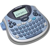Dymo LetraTag LT100-H Label Maker - 6.8mm/s Color - Tape - 0.47" - 160 dpi Auto Power OFF, Manual Cutter, Time Function, Date Function