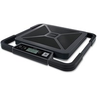 Dymo S100 Digital USB Shipping Scale - 100 lb / 45 kg Maximum Weight Capacity - 2" Maximum Height Measurement - Silver