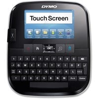 Dymo LabelManager 500TS Touch Screen Label Maker - 0.79 in/s Mono - 300 dpi - Tape, Label - 0.25", 0.50", 0.75", 1", 0.37" - LCD Screen - Battery, Power Adapter