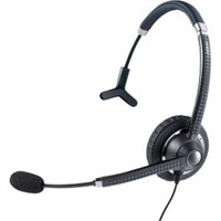 Jabra UC Voice 750 Headset - Mono - USB - Wired - 6 Hz - 6.80 kHz - Over-the-head - Monaural - Supra-aural - Noise Cancelling Microphone