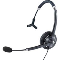 Jabra UC Voice 750 Headset - Mono - USB - Wired - 6 Hz - 6.80 kHz - Over-the-head - Monaural - Supra-aural - Noise Cancelling Microphone