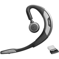 Jabra MOTION Earset - Mono - Black - Wireless - Bluetooth - 328.1 ft - Behind-the-ear - Monaural - Outer-ear - Noise Filtering Microphone