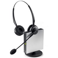 GN GN9125 Duo Flex Headset - Wireless Connectivity - Stereo - Over-the-head, Over-the-ear