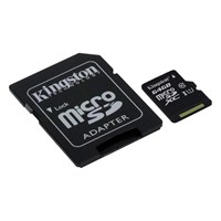 Kingston 64 GB microSDXC - Class 10/UHS-I - 45 MB/s Read1 Pack