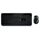 Microsoft Wireless Desktop 2000 Keyboard and Mouse - USB Wireless Keyboard - English (North America) - USB Wireless Mouse - BlueTrack - Tilt Wheel - Symmetrical (PC, Mac)