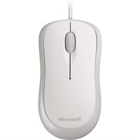 Microsoft Mouse - Optical - Cable - White - USB, PS/2 - 800 dpi - Scroll Wheel - 3 Button(s) - Symmetrical