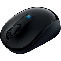 Microsoft Sculpt Mobile Mouse - BlueTrack - Wireless - Radio Frequency - Wool Blue - USB 2.0 - 1000 dpi - Tilt Wheel - 3 Button(s) - Symmetrical