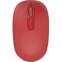 Microsoft 1850 Mouse - Wireless - Flame Red