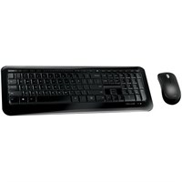Microsoft Wireless Desktop 850 - USB 2.0 Wireless RF 104 Key - English (North America) - USB 2.0 Wireless RF Optical - 1000 dpi - 3 Button - Scroll Wheel - Symmetrical - AA, AAA - Compatible with Comp