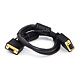 Monoprice 3ft SVGA Super VGA M/F Monitor Cable w/ ferrites (Gold Plated)
