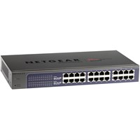 Netgear ProSafe Plus JGS524E Ethernet Switch - 24 Ports - 10/100/1000Base-T - 2 Layer Supported - Rack-mountableLifetime Limited Warranty