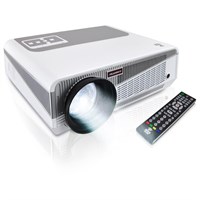 Pyle PRJAND615 LCD Projector - 720p - HDTV - 15:9 - Front - LED - 200 W - 20000 Hour Normal Mode - 1280 x 780 - WXGA - 2,000:1 - 3000 lm - HDMI - USB - Wireless LAN - 220 W - 1 Year Warranty