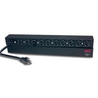 APC Basic Rack 2.4kVA PDU - 10 x NEMA 5-20R - 2.4kVA - 1U 19" Rack-mountable