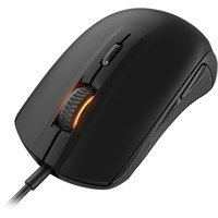 SteelSeries Rival 100 Mouse - Optical - Cable - Gaia Green - 4000 dpi - Scroll Wheel - 6 Button(s) - Right-handed Only
