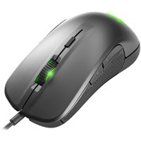 SteelSeries Rival 300 Mouse - Optical - Cable - Silver - 6500 dpi - Scroll Wheel - Right-handed Only
