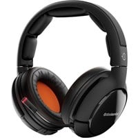 SteelSeries Siberia 800 Headset - Matte Black, Orange - Wireless - 32.8 ft - 32 Ohm - 20 Hz - 20 MHz - Over-the-head - Binaural - Circumaural