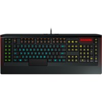 SteelSeries Apex 350 - Cable Connectivity - USB 2.0 Interface - Multimedia, Macro, Volume Control Hot Key(s) - QWERTY Keys Layout - Rubber Dome