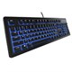 SteelSeries Apex 100 Gaming Keyboard, Blue LED Backlit