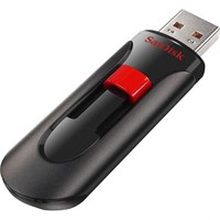 SanDisk 256GB Cruzer Glide USB 2.0 Flash Drive - 256 GB - USB 2.0 - 128-bit AES