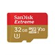 SanDisk Extreme MicroSDHC 32GB 90MB/S Flash Memory Card (SDSQXNE-032G-AN6MA)