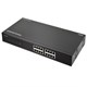 16-Port Unmanaged 10/100/1000 Mbps Gigabit Ethernet Switch, Rack Mountable (Open Box)