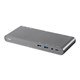 USB-C Dual-Monitor Docking Station for USB-C Laptops, MST and Power Delivery up to 100W with USB-C Cable