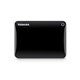 Toshiba Canvio Connect II 3TB Portable Hard Drive, Black (HDTC830XK3C1)