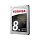Toshiba America Electronic Components N300 8TB NAS 3.5" Internal Hard Drive- SATA 6 Gb/s 7200 RPM 128MB (HDWN180XZSTA) 8000 3.5 Internal Bare/OEM Drive