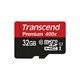 Transcend 32GB Premium 400x microSDHC UHS-I Memory Card with SD Adapter - TS32GUSDU1