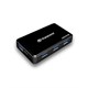 Transcend TS-HUB3K USB 3.0 4-port Hub - 3 x USB 3.0 USB Downstream 1 x USB 3.0 Powered USB Downstream 1 x Power 1 x USB 3.0 USB Upstream - External