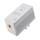 Monoprice Ethernet over Power - HD Stream 500Mbps Powerline Adapter with AC Pass-Through (Open Box)