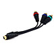 MDIN7 to 3-RCA Component Cable for Infocus Projector