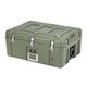 Pure Outdoor by Monoprice Stackable Rotomolded Weatherproof Case with Customizable Foam, 28 x 19 x 13 inches, Green
