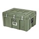 Pure Outdoor by Monoprice Stackable Rotomolded Weatherproof Case with Customizable Foam, 29 x 21 x 16 inches, Green