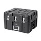 Pure Outdoor by Monoprice Stackable Rotomolded Weatherproof Case with Customizable Foam, 21 x 17 x 15 inches, Black