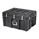 Pure Outdoor by Monoprice Stackable Rotomolded Weatherproof Case with Customizable Foam, 29 x 21 x 16 inches, Black