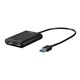 Monoprice USB 3.0 to Dual 4K HD @60Hz Video Adapter for HDMI Enabled Devices