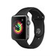 Apple Watch Series 3 GPS, 42mm Space Gray Aluminum Case with Black Sport Band