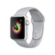 Apple Watch Series 3 GPS, 42mm Space Gray Aluminum Case with Gray Sport Band
