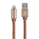 Monoprice Leather Apple MFi Certified Lightning to USB Charge & Sync Cable, 3ft