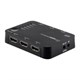 Monoprice Blackbird 4K Pro 5X1 Enhanced HDMI Switch with Built-In Equalizer & Remote Control (Open Box)