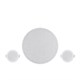 Monoprice Aria Ceiling Speaker 2.1 System with 8-inch Subwoofer and 3-inch Satellites (3 pieces)